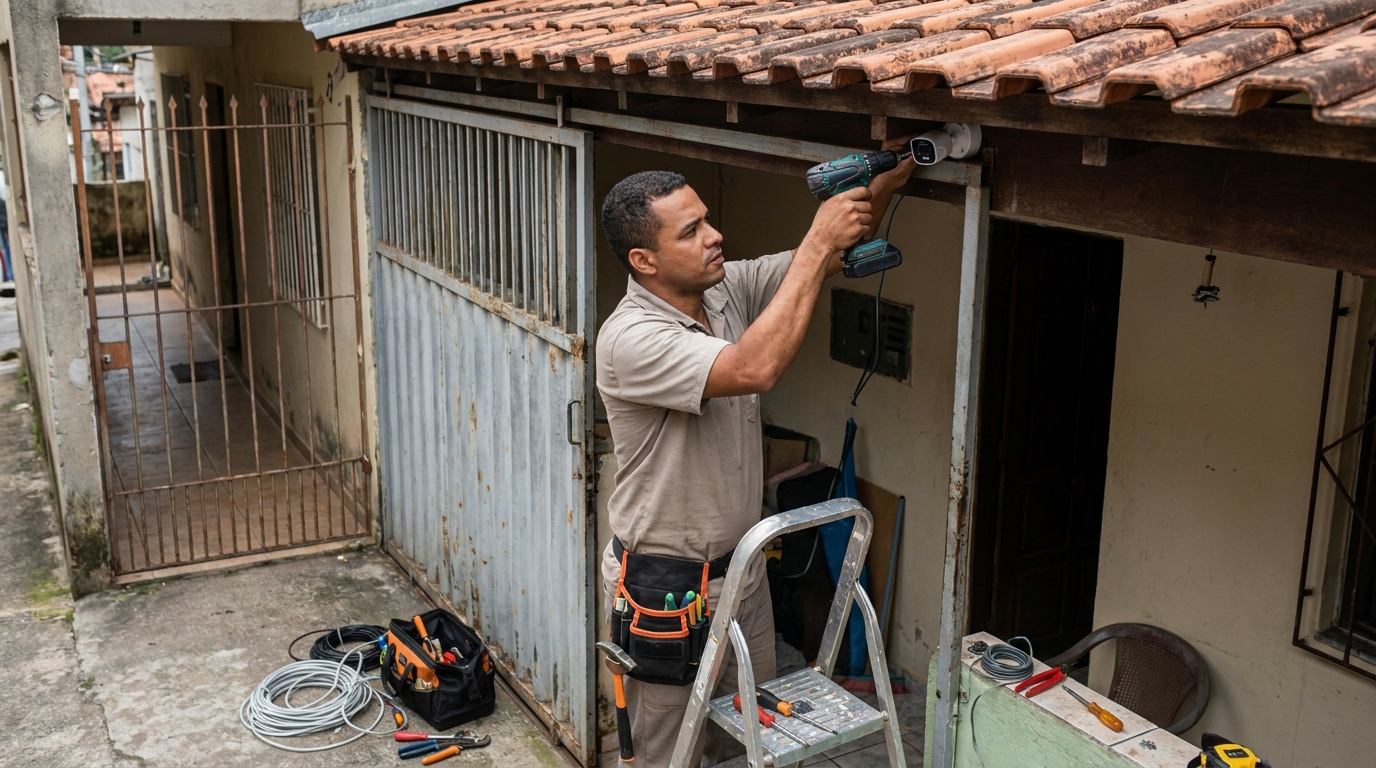 Instalacao de cameras de seguranca em Blumenau‑SC